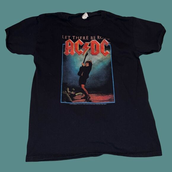 2016 Youth Fruit of the Loom AC/DC Short Sleeve T Shirt Size Large - Picture 4 of 4